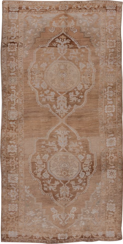 Vintage Oushak Area Rug (6' x 12')